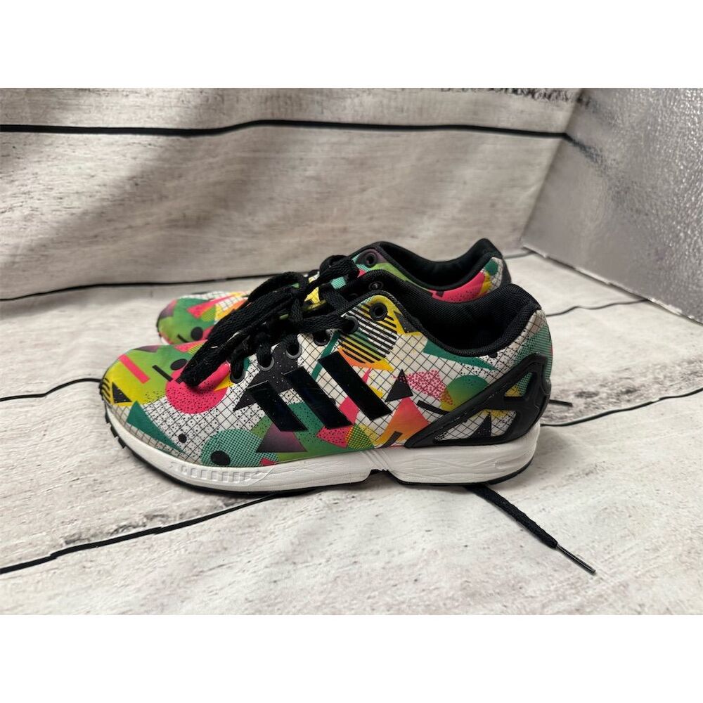 Adidas Women's ZX Flux Torsion Sneakers Multicolor Size 7.5 Sport Bright